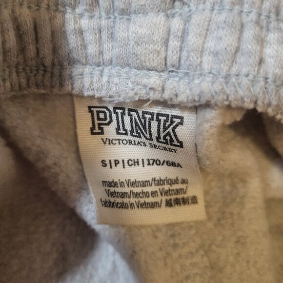 2 for 1 PINK Victoria's Secret Grey and Dark Grey Sweatpants Women's Small - Picture 5 of 6